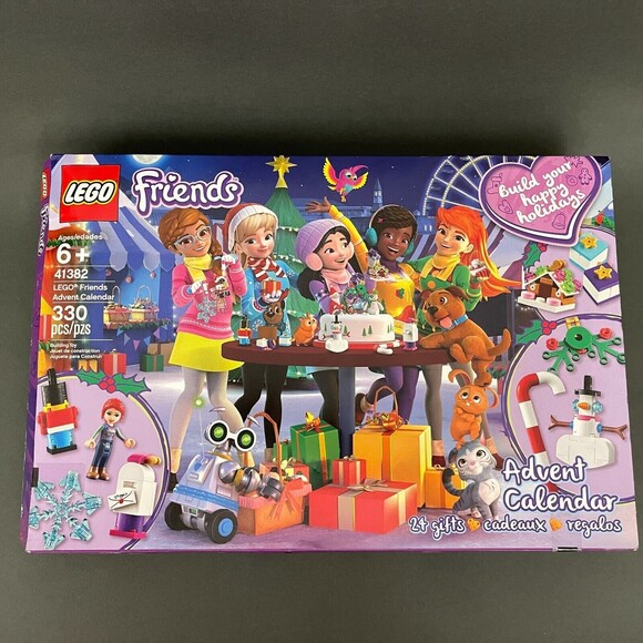 LEGO 41382 Christmas Ornament Friends Replacement Add-on Parts Pieces Sealed Bag - Picture 2 of 4